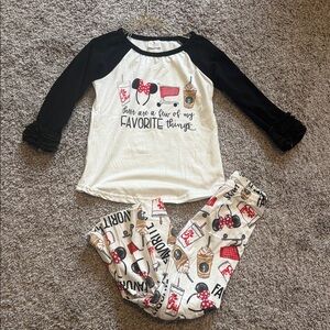 Kids Matching Set with Black and White Design